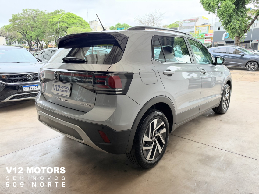 volkswagen t-cross 1.0 200 tsi total flex comfortline automatico 4p 20252