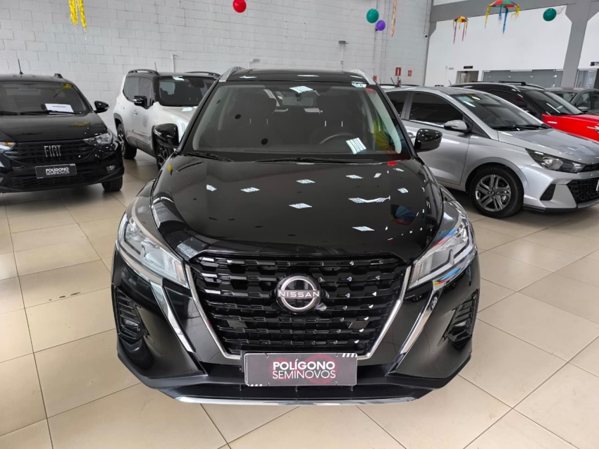 nissan kicks 1.6 16v flexstart sense xtronic flex 5p automatico 2024