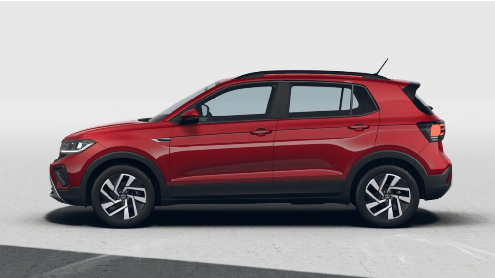 volkswagen t-cross 1.0 200 tsi total flex comfortline automatico 4p 2025