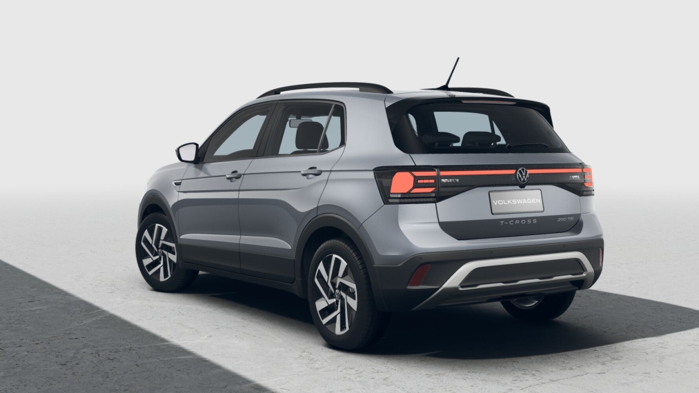 volkswagen t-cross 1.0 200 tsi total flex comfortline automatico 4p 2025