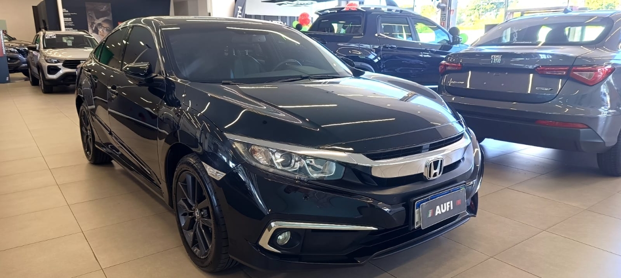 honda civic 2.0 16v flexone exl 4p cvt flex automatico 20201