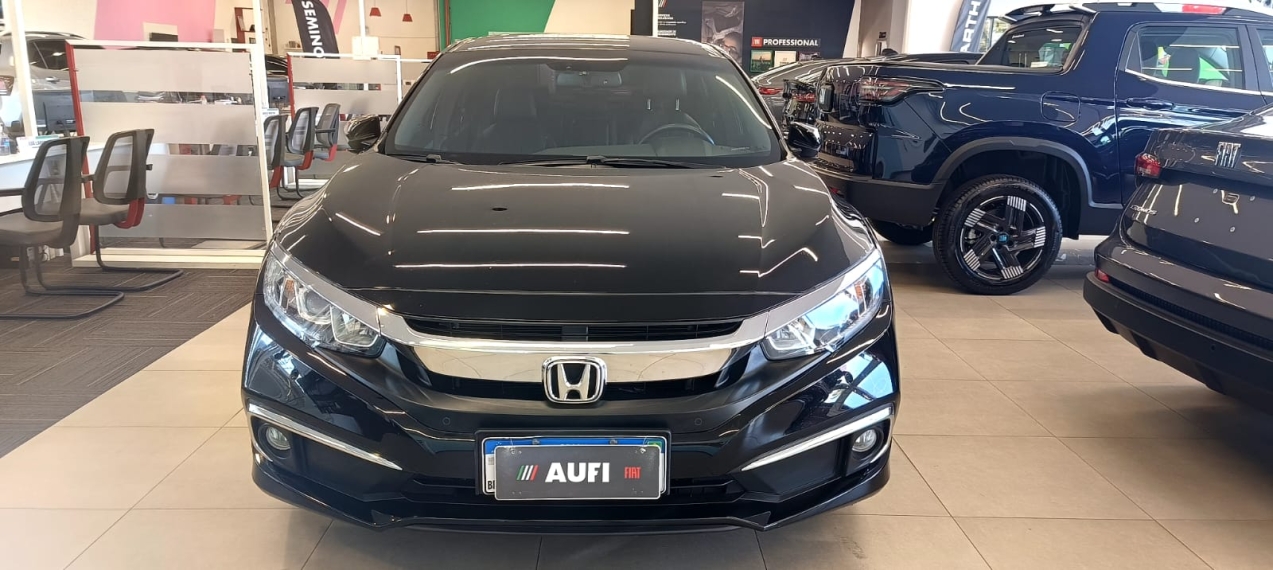 honda civic 2.0 16v flexone exl 4p cvt flex automatico 20200