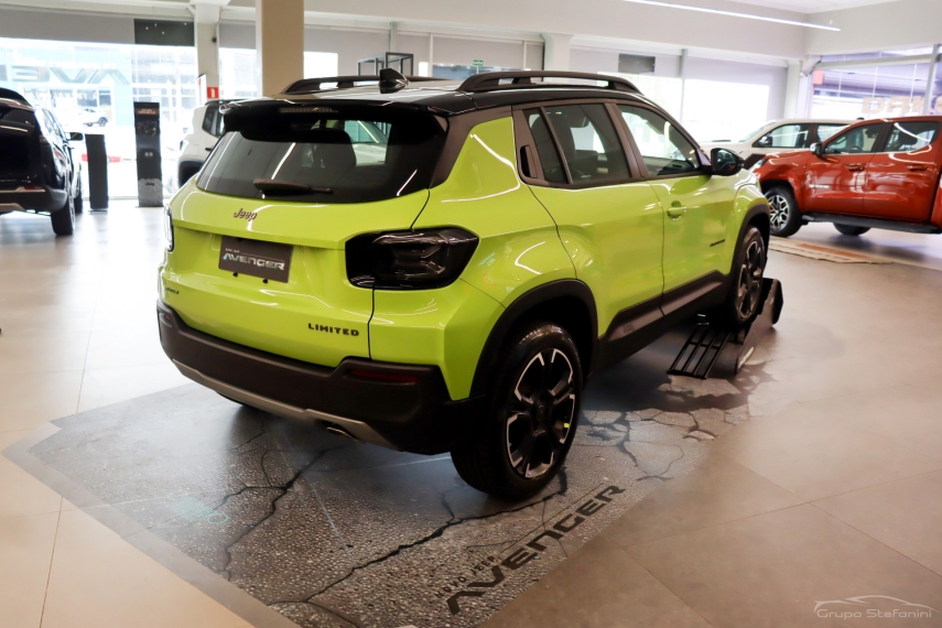 jeep avenger limited t200 hybrid mhev flex cvt 1.0 hibrido 4p automatico 202713