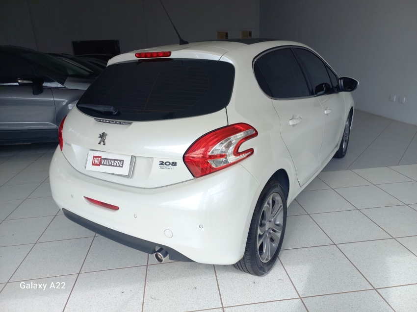 peugeot 208 1.6 griffe 16v flex 4p manual 20155