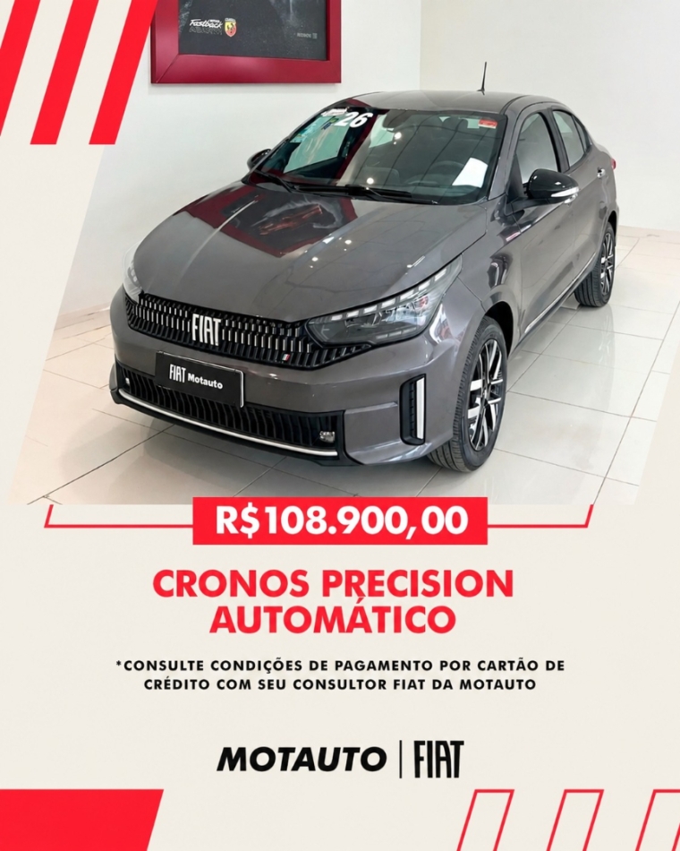 cronos precision1.3 aut ,na garantia de fabrica , unico dono0