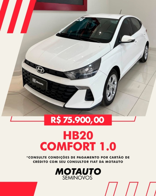 hb20 confort 1.0 manual,ainda na garantia de fabrica0