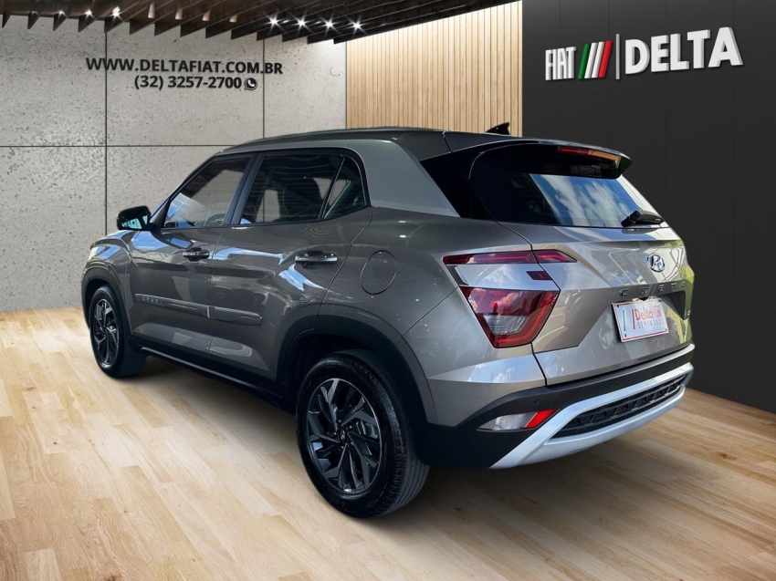 hyundai creta platinum 1.0 turbo 2023 n prata. hyundai creta platinum 1.0 turbo 2023 n prata.