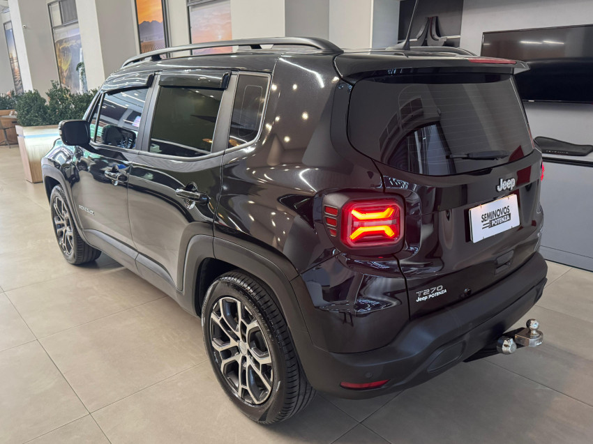 jeep renegade 1.3 t270 turbo flex longitude at6 23/24 seminovo4