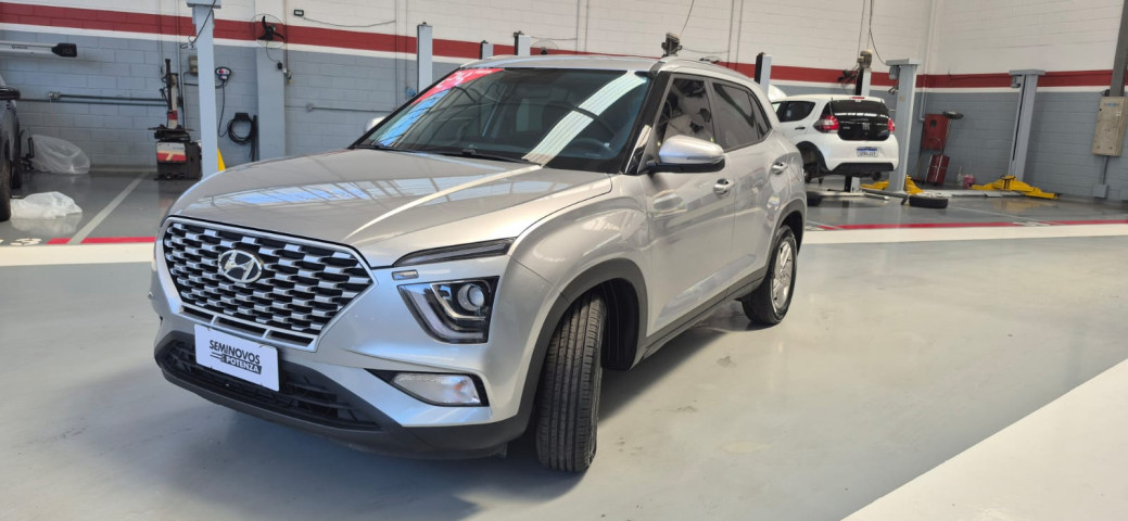 hyndai creta 1.0 tgdi flex comfort at 23/24 seminovo1