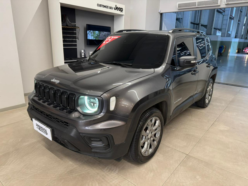 jeep renegade 1.3 t270 turbo flex sport at6 22/23 seminovo2