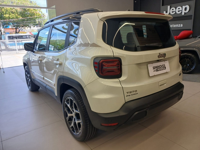 jeep renegade 1.3 t270 turbo flex sahara at6 24/25 seminovo5