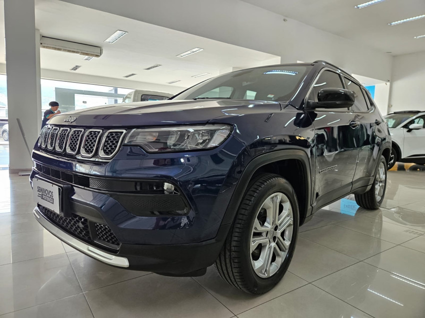 jeep compass 1.3 t270 turbo flex longitude at6 22/22 seminovo2