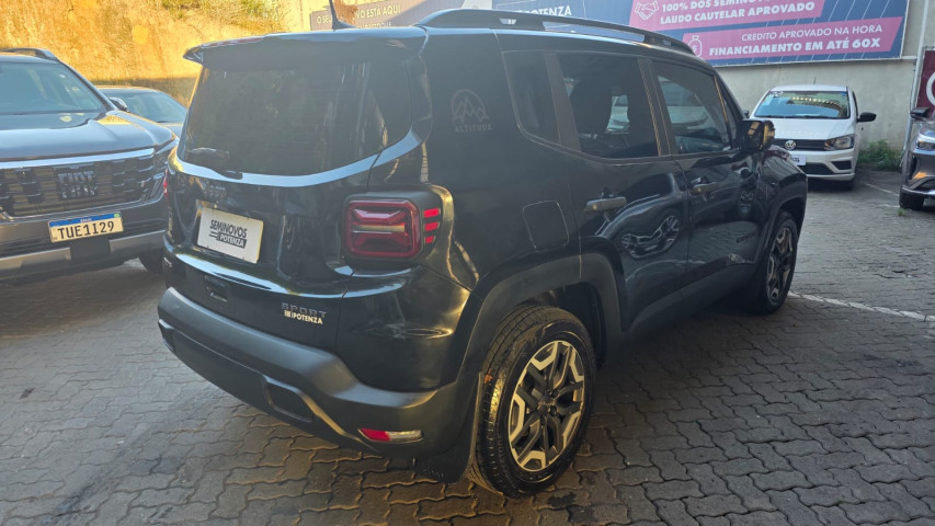 jeep renegade 1.3 t270 turbo flex altitude at6 24/25 seminovo1