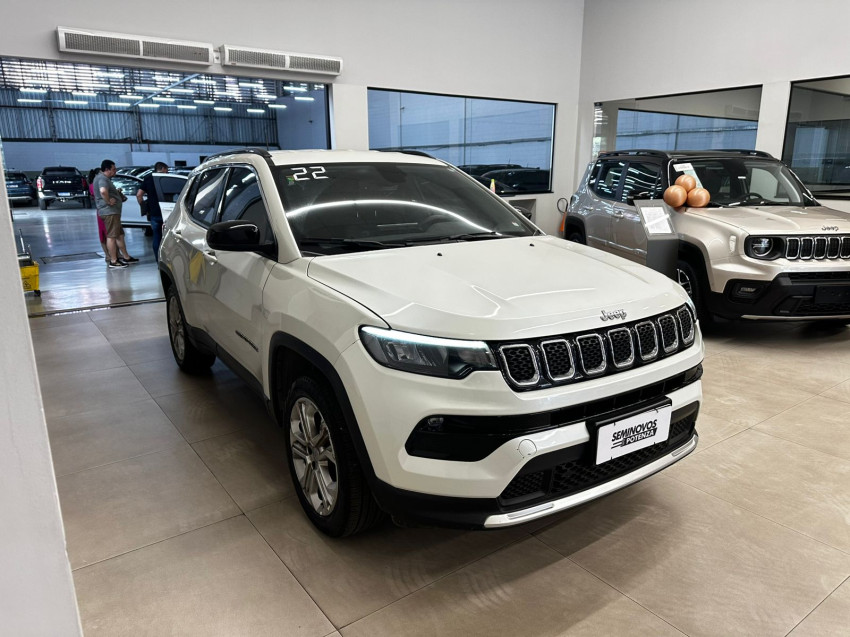 jeep compass 1.3 t270 turbo flex longitude at6 21/22 seminovo1