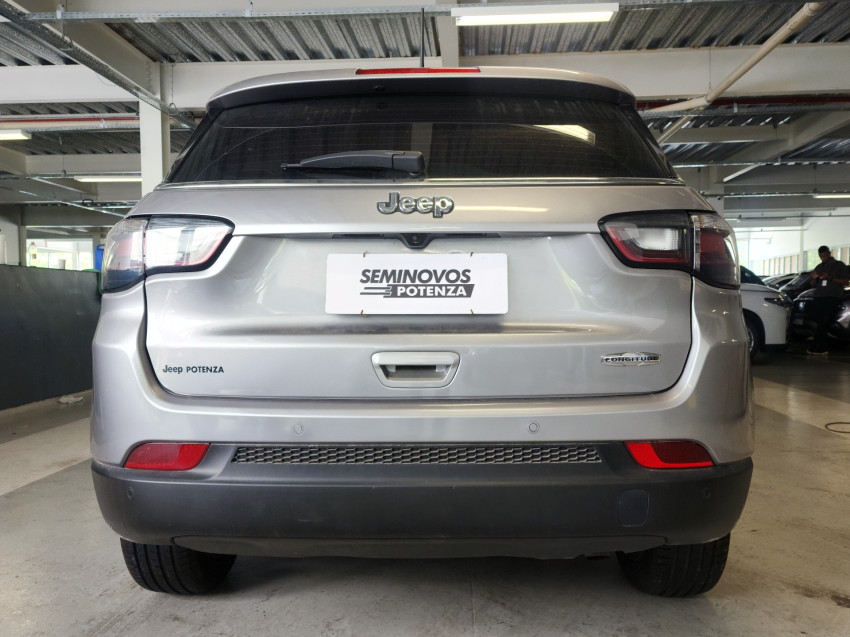 jeep compass 1.3 t270 turbo flex longitude at6 24/25 seminovo3