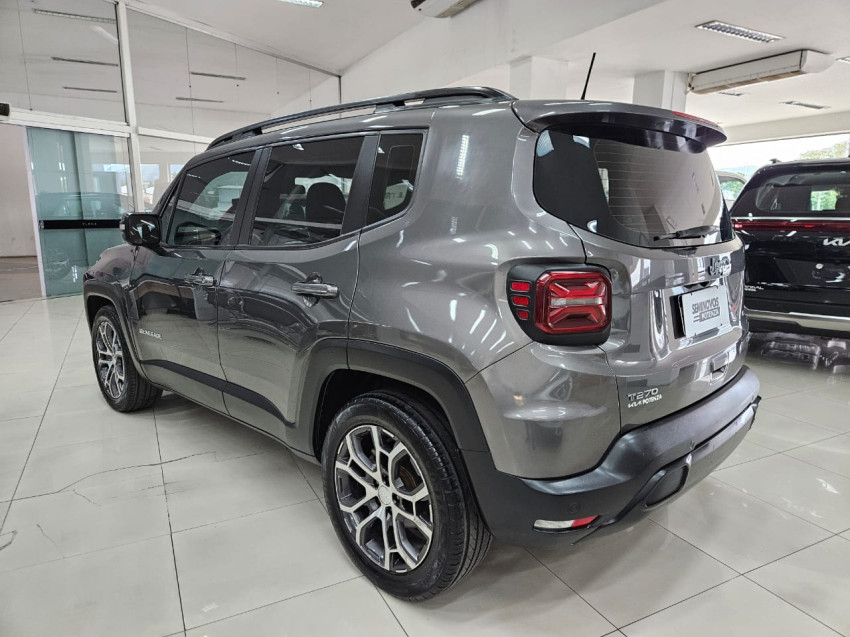 jeep renegade 1.3 t270 turbo flex longitude at6 23/23 seminovo5