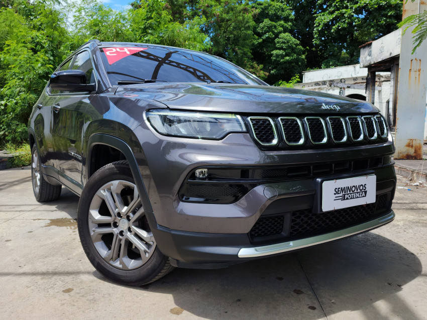 jeep compass 1.3 t270 turbo flex longitude at6 23/23 seminovo1