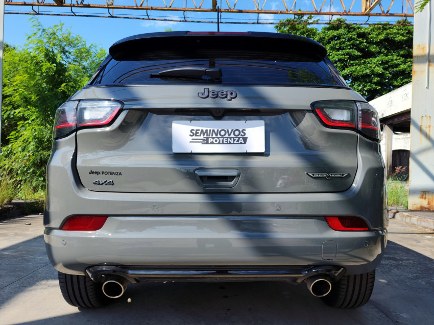jeep compass 2.0 hurricane 4 turbo gasolina blackhawk at9 24/25 seminovo3