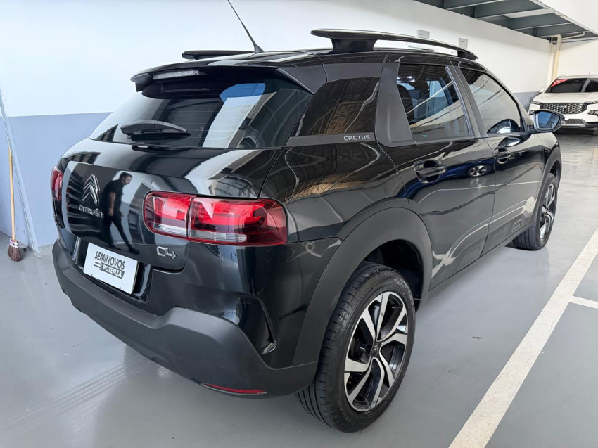 citroen c4 cactus 1.6 thp flex shine eat6 22/22 seminovo3