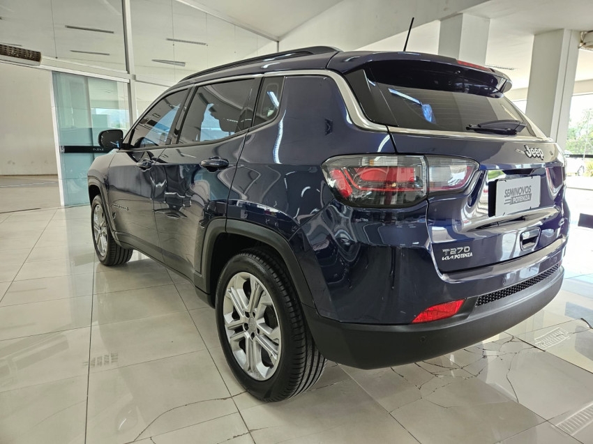 jeep compass 1.3 t270 turbo flex longitude at6 23/23 seminovo5
