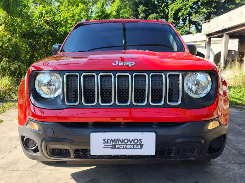 jeep renegade 1.8 16v flex sport 4p at 18/19 seminovo