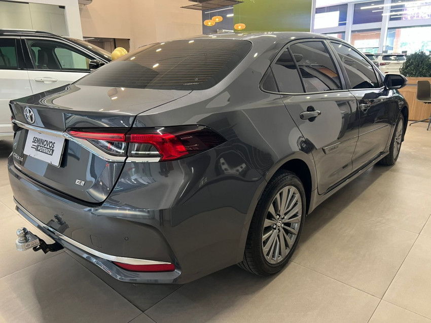 toyota corolla xei 2.0 automatico revisado super novo cinza metalico3