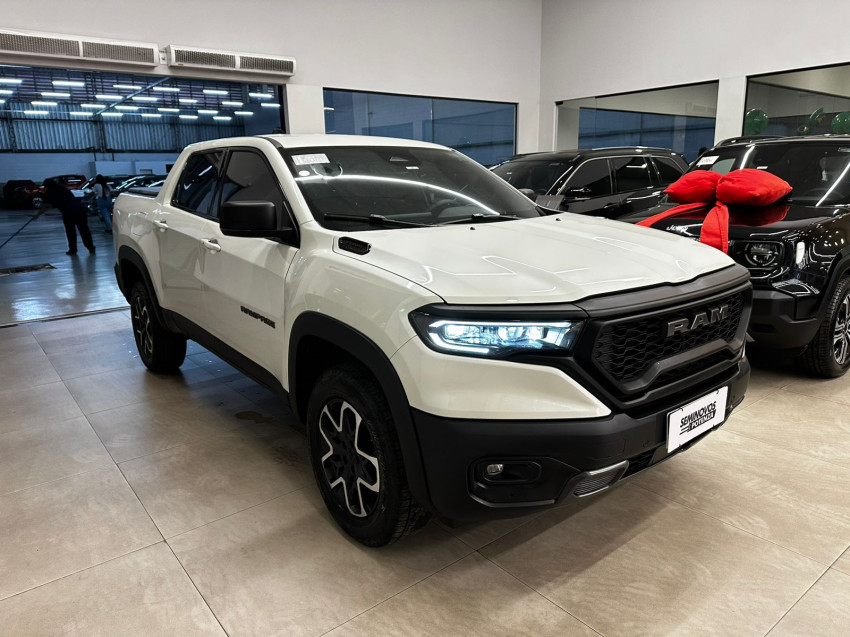 ram rampage diesel automatica rebel 4x4 revisada branca 2024 motor 2.0 super nova2