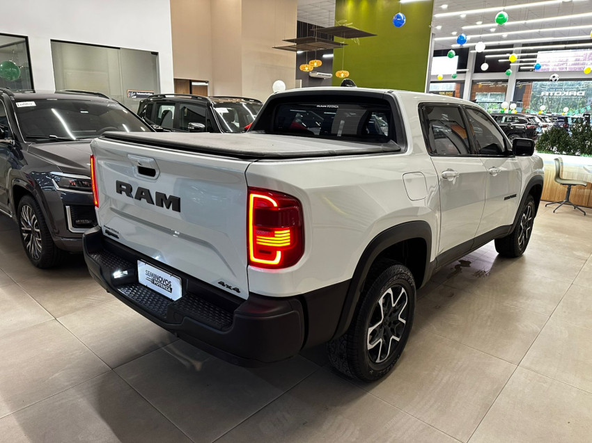 ram rampage diesel automatica rebel 4x4 revisada branca 2024 motor 2.0 super nova3
