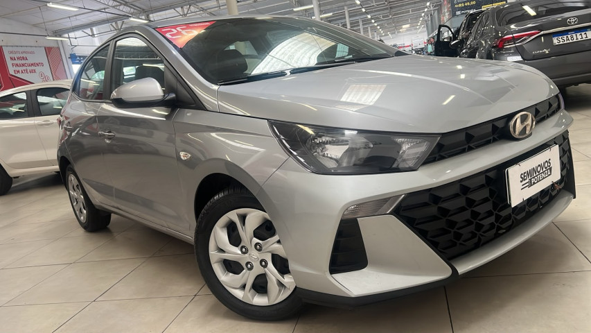 hyundai hb20 1.0 12v flex comfort man 25/26 seminovo1