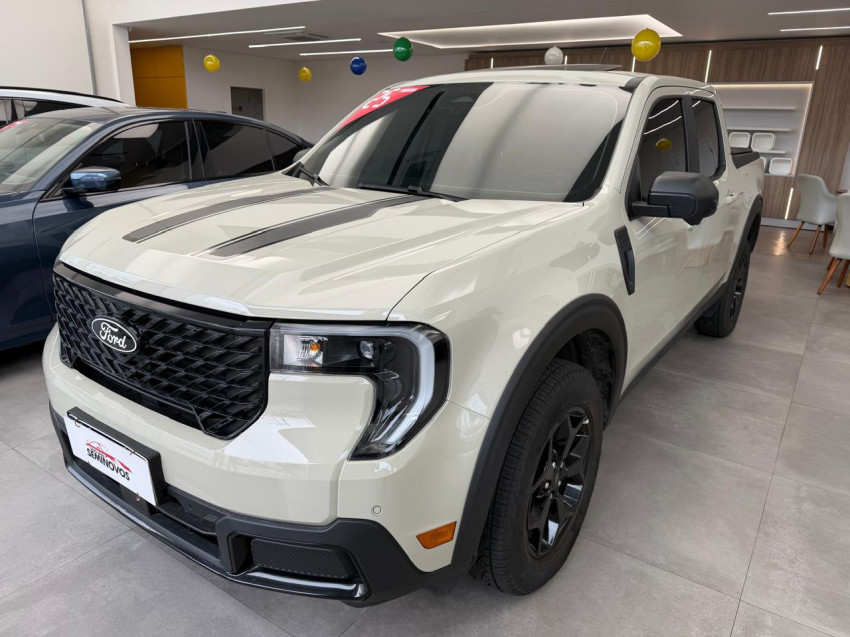 ford maverick 2.0 ecoboost gasolina black at 25/25 seminovo2