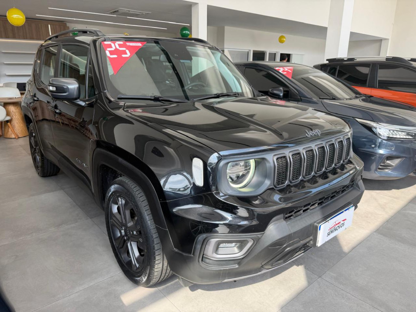 jeep renegade 1.3 t270 turbo flex longitude at6 24/25 seminovo1