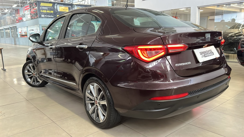 fiat cronos 1.8 e.torq flex precision at6 18/19 seminovo5