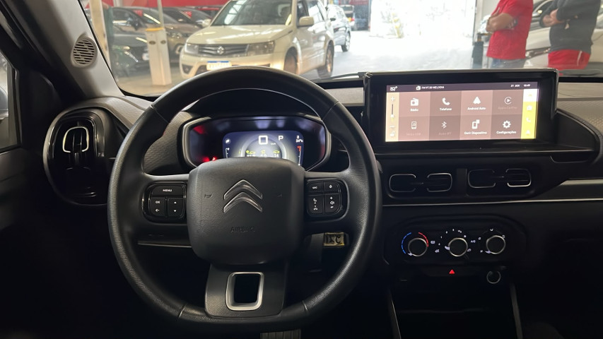 citroen c3 aircross 1.0 turbo 200 flex feel pack 7l cvt 24/25 seminovo8