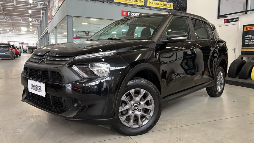 citroen c3 aircross 1.0 turbo 200 flex feel pack 7l cvt 24/25 seminovo2