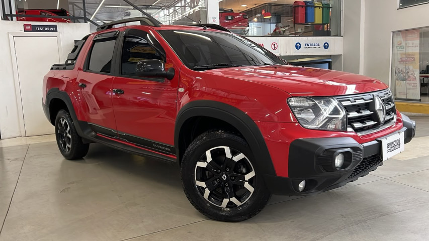 renault oroch 1.3 tce flex outsider x-tronic 23/24 seminovo1