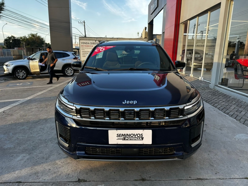 jeep commander 2.2 turbo diesel overland at9 25/26 seminovo0