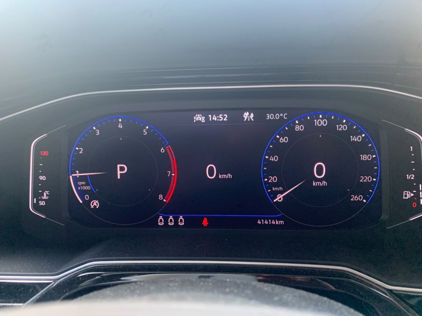 volkswagen virtus 1.4 250 tsi exclusive at 24/25 seminovo8