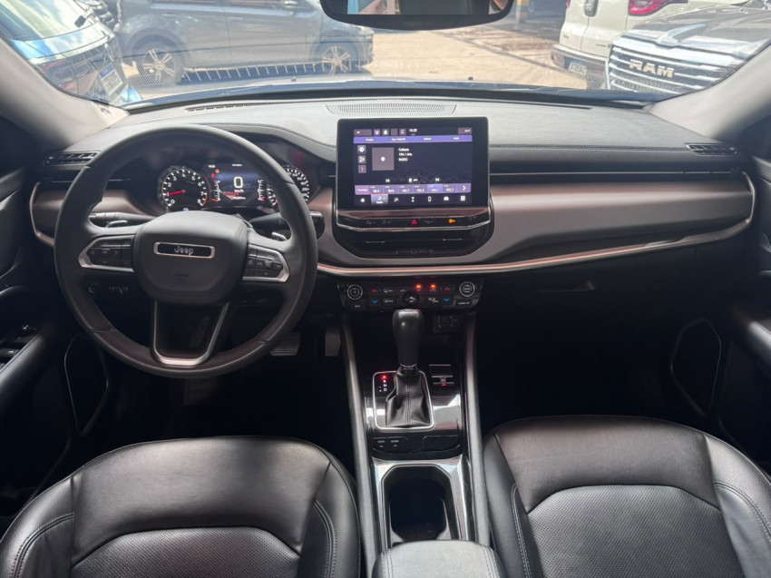 JEEP COMPASS 1.3 T270 TURBO FLEX LONGITUDE AT6 22/22 SEMINOVO11