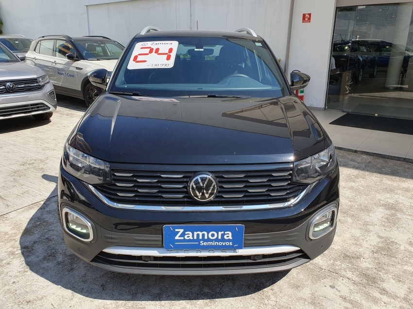 volkswagen t-cross 1.4 250 tsi total flex highline automatico 2024