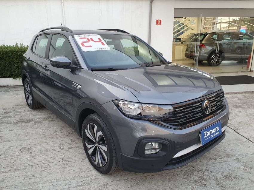 volkswagen t-cross 1.0 200 tsi total flex comfortline automatico 4p 2024