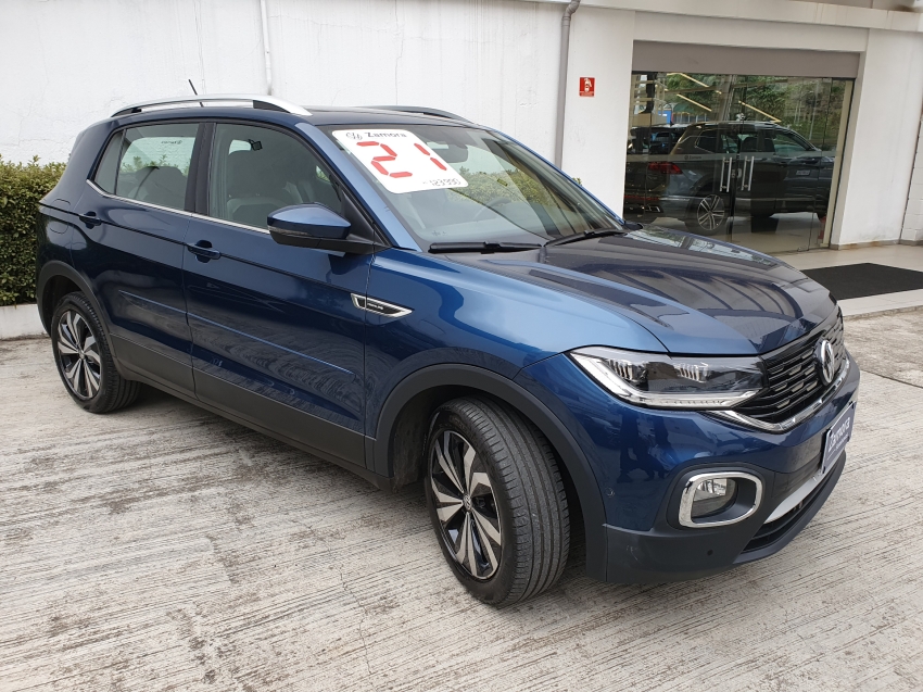 volkswagen t-cross 1.4 250 tsi total flex highline automatico 4p 2021