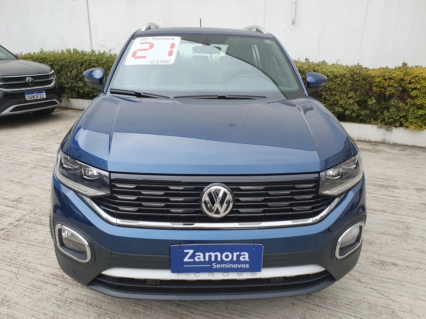 volkswagen t-cross 1.4 250 tsi total flex highline automatico 4p 2021
