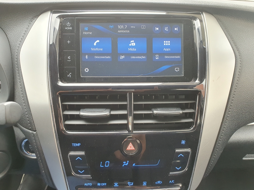 toyota yaris 1.5 16v flex sedan xl plus connect multidrive 4p automatico 20225