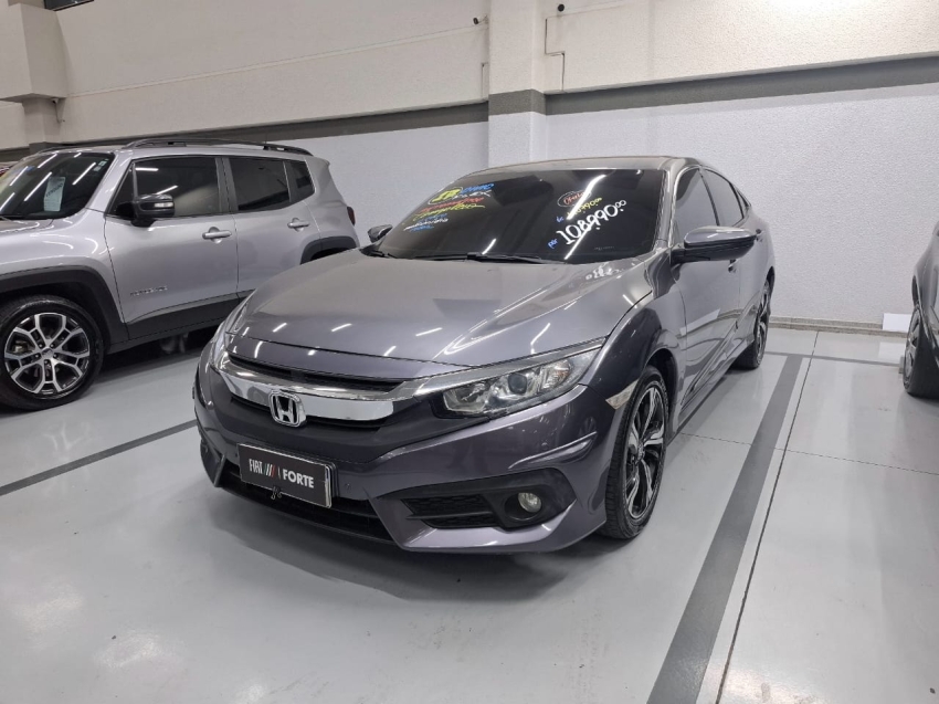 honda civic 2.0 16v flexone exl 4p cvt flex automatico 2017