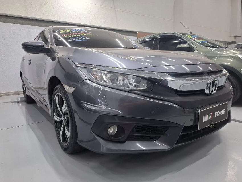 honda civic 2.0 16v flexone exl 4p cvt flex automatico 2017