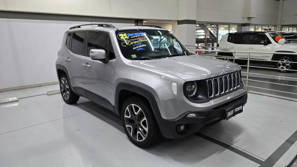 jeep renegade 1.8 16v flex longitude 4p automatico 20213