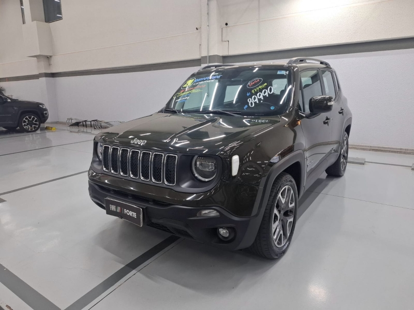 jeep renegade 1.8 16v flex longitude 4p automatico 2021