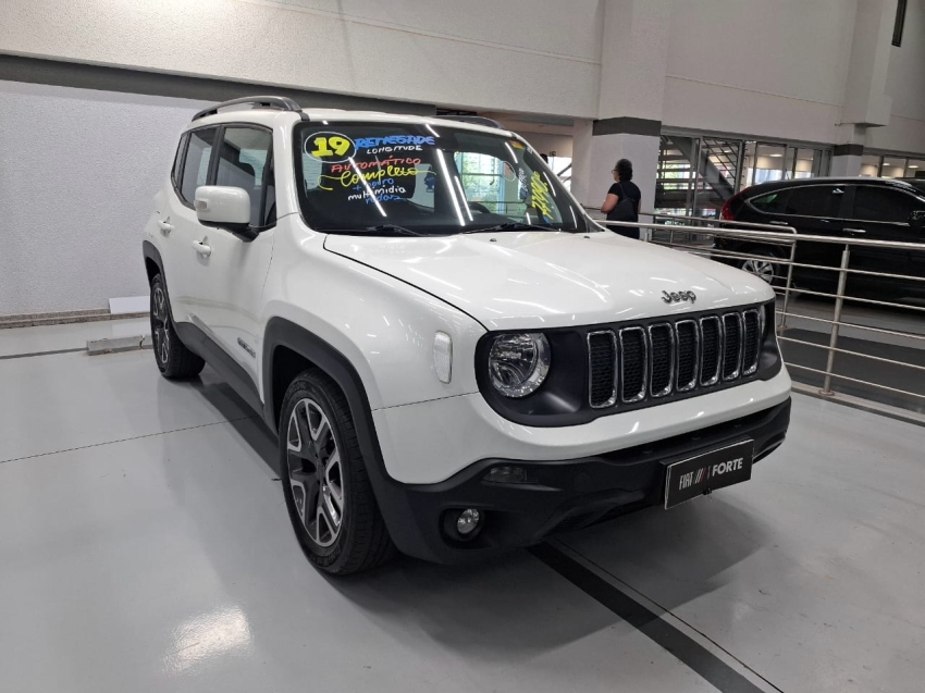 jeep renegade 1.8 16v flex longitude 4p automatico 2019