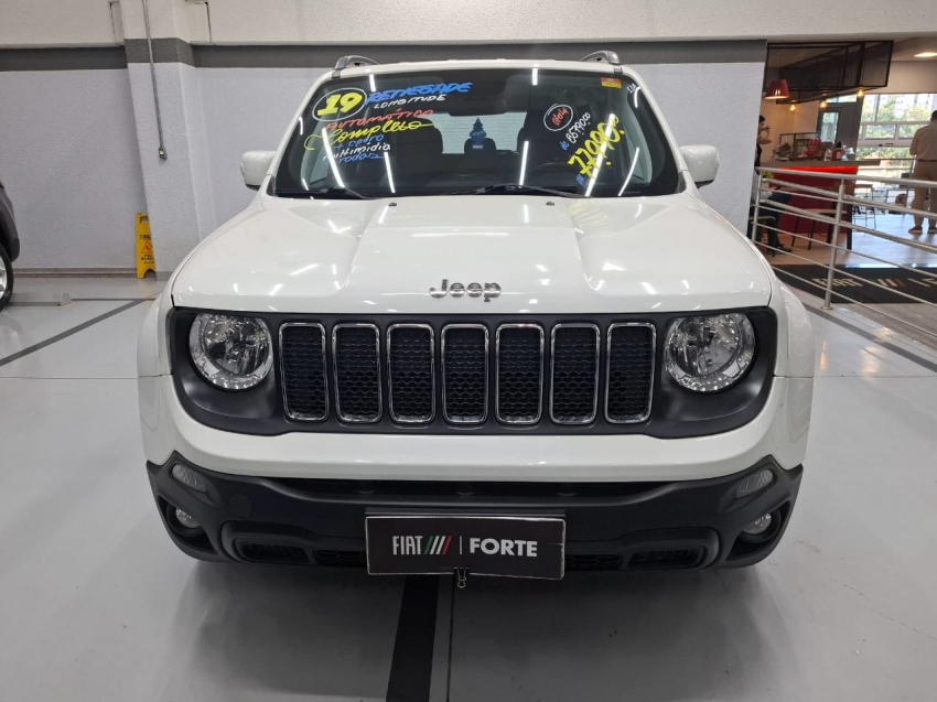 jeep renegade 1.8 16v flex longitude 4p automatico 2019