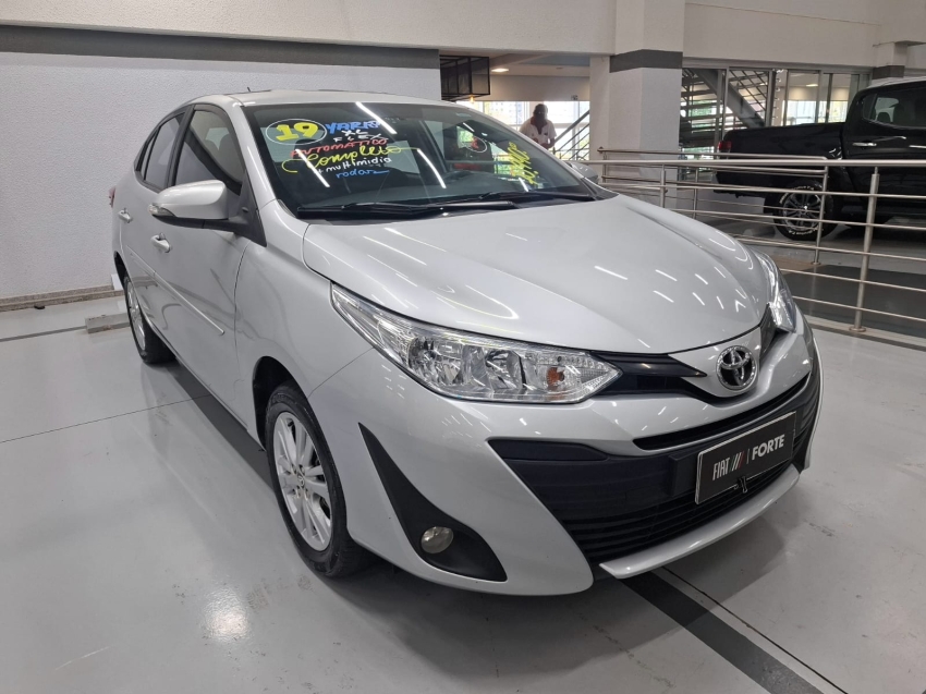 toyota yaris 1.5 16v flex sedan xl plus tech multidrive 4p manual 2019
